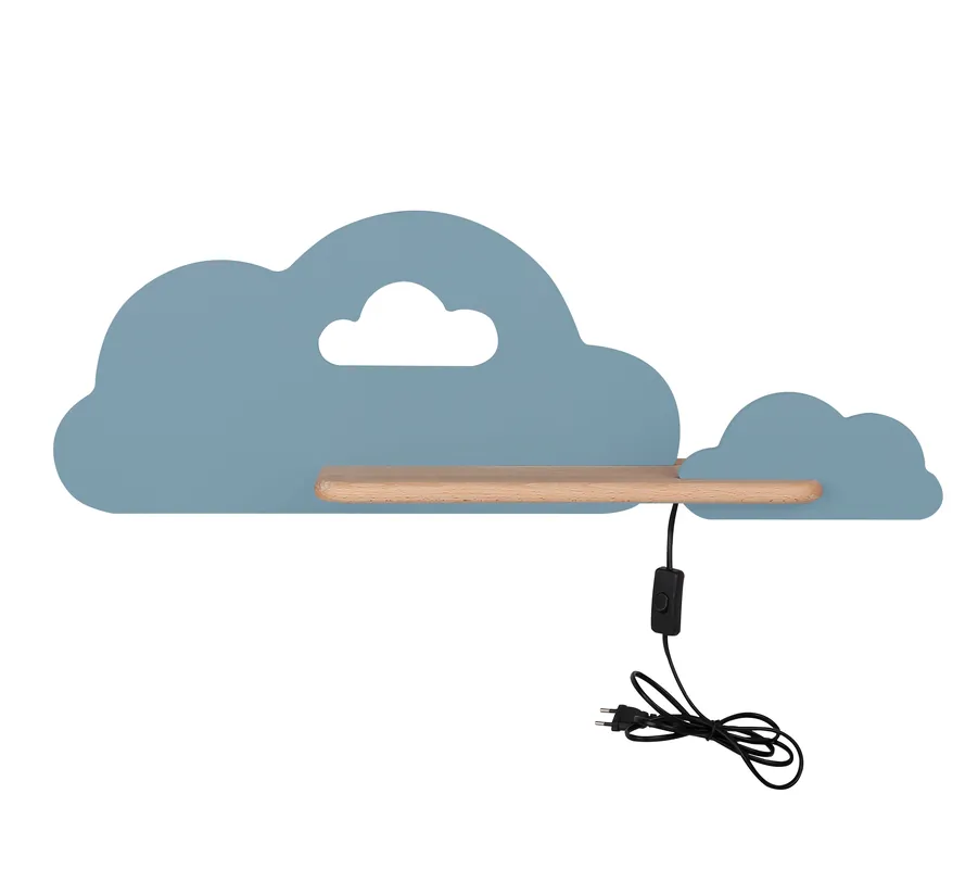 Applique murale CLOUD — 1× bleu