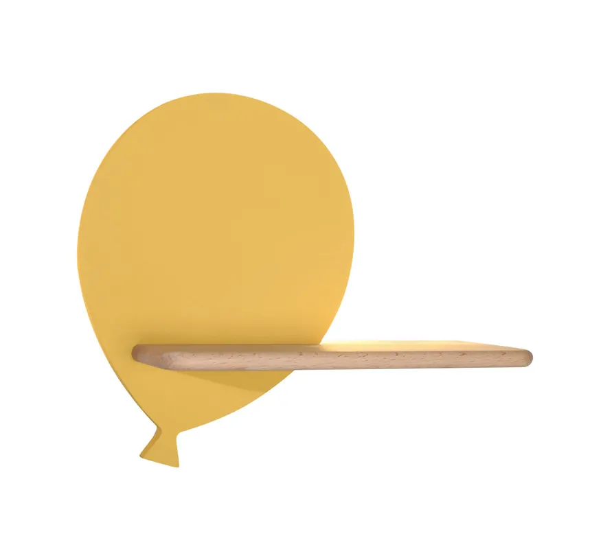 Applique murale BALOON — 1×kinkiet ścienny LED, yellow