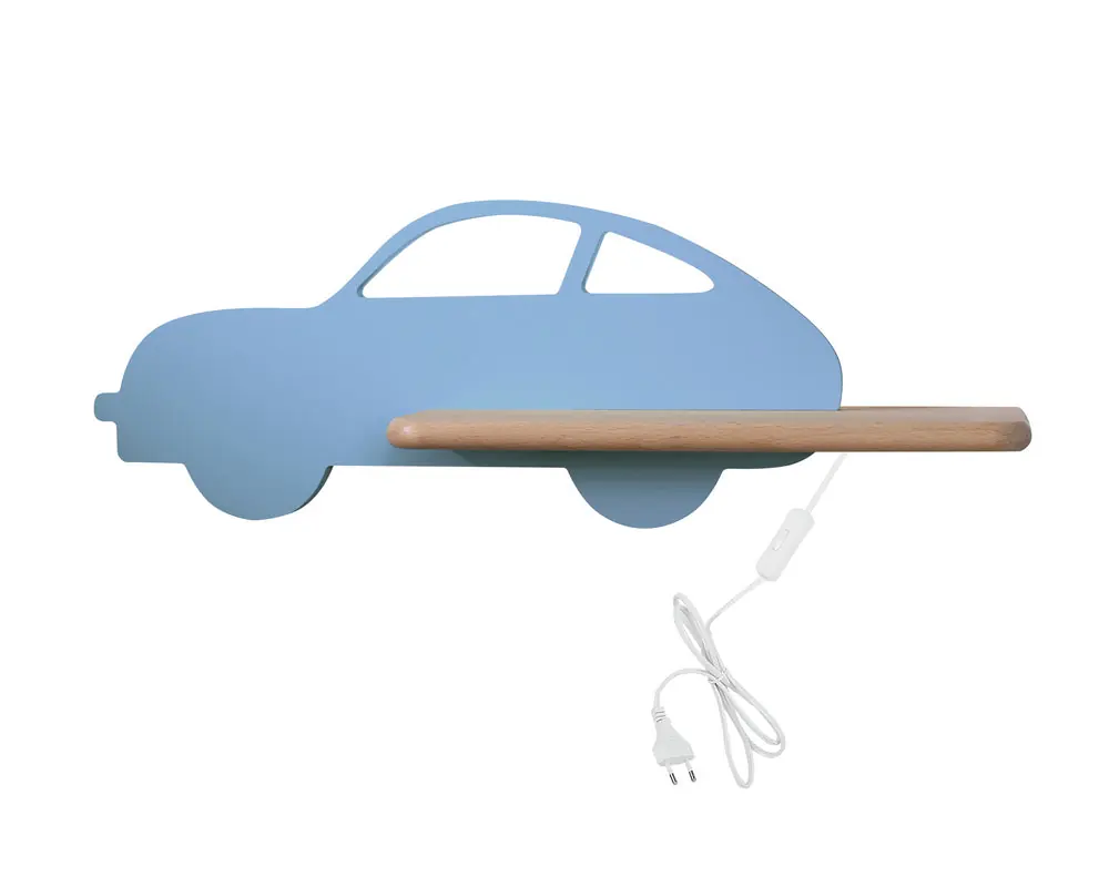 Applique murale CAR — 5×kinkiet ścienny LED, bleu