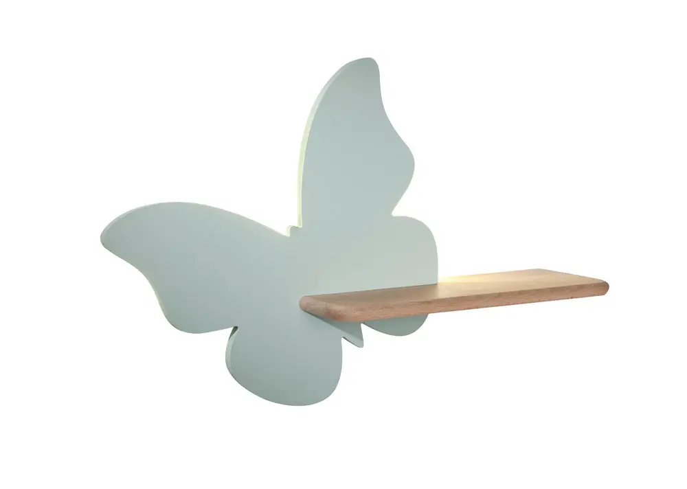 Applique murale BUTTERFLY — 1×kinkiet ścienny LED, vert