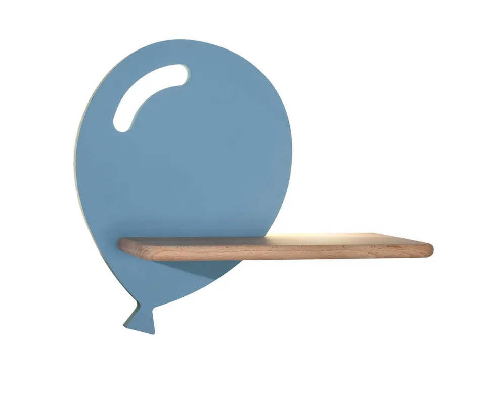 Applique murale BALOON — 1×kinkiet ścienny LED, bleu