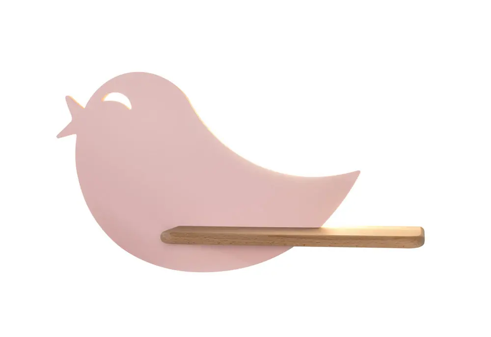 Applique murale BIRD — 1×kinkiet ścienny LED, rose