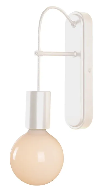 Applique murale ALTO — 1×E27, mat blanc