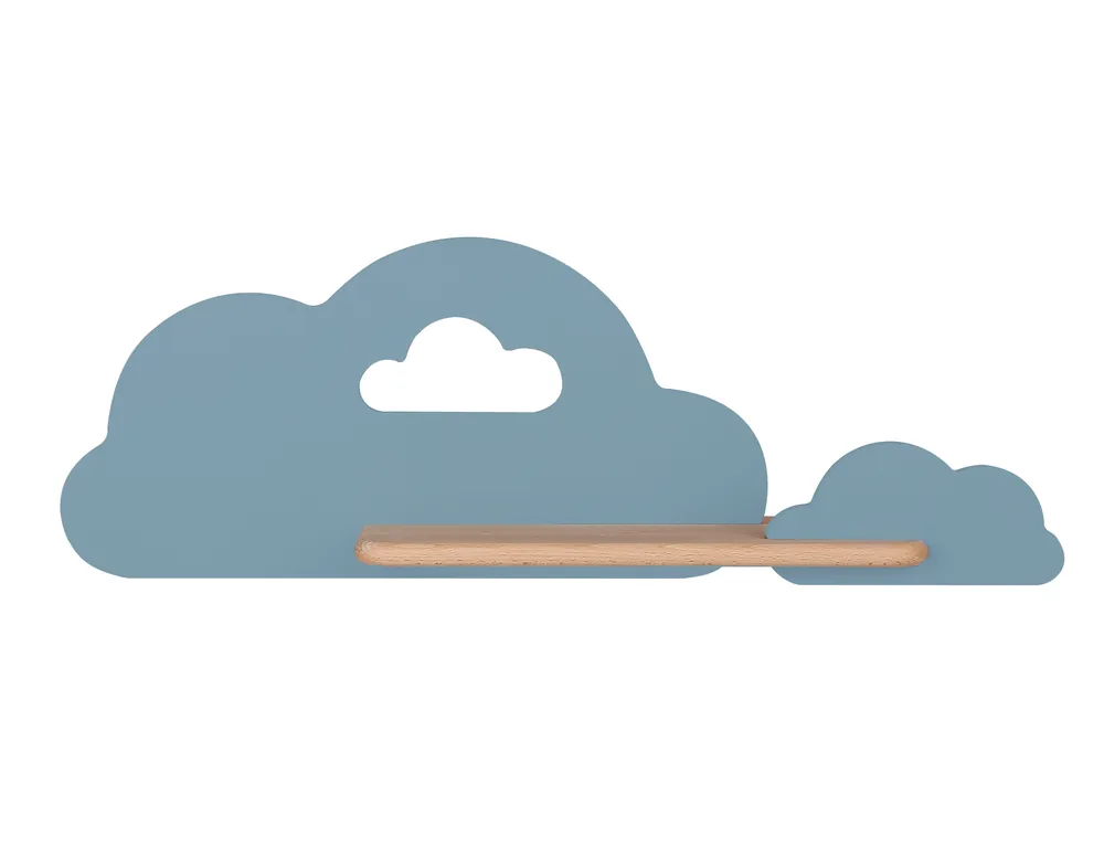 Applique murale CLOUD — 1× bleu