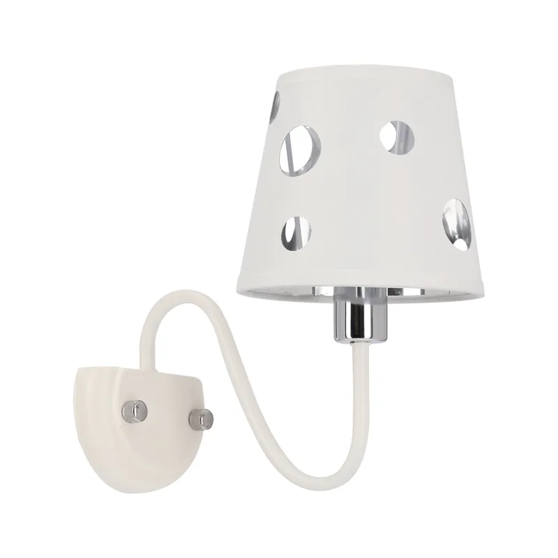 Applique murale SHADED — 1×E14, blanc