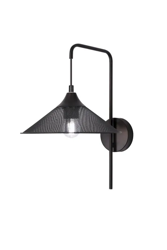 Applique murale WALL LAMP KIRUNA — 1×E27, noir