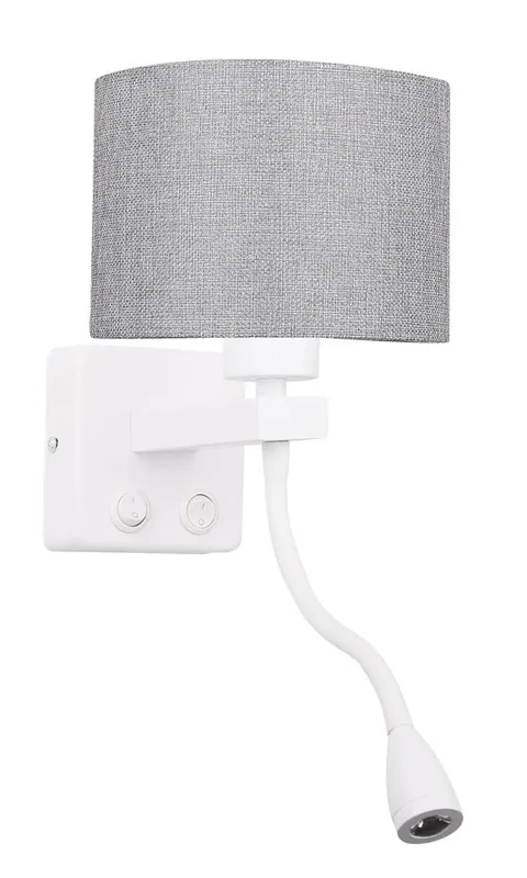 Applique murale POLO — 2×E27, blanc