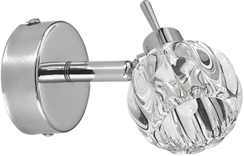 Applique murale BOMBOLA — 1×G9, chrome
