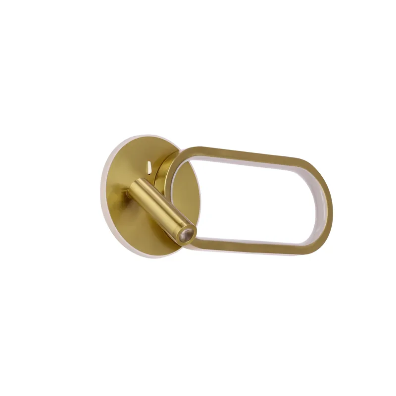 Applique murale LED — 3× golden
