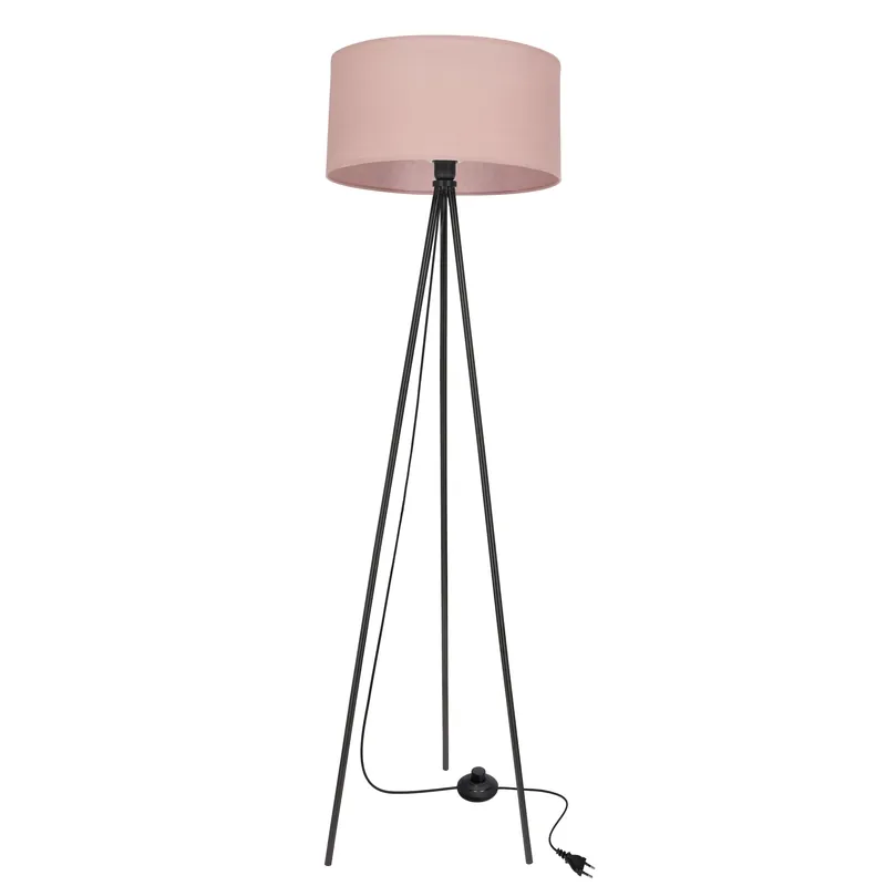 Lampadaire SHANTI — 1×E27, noir