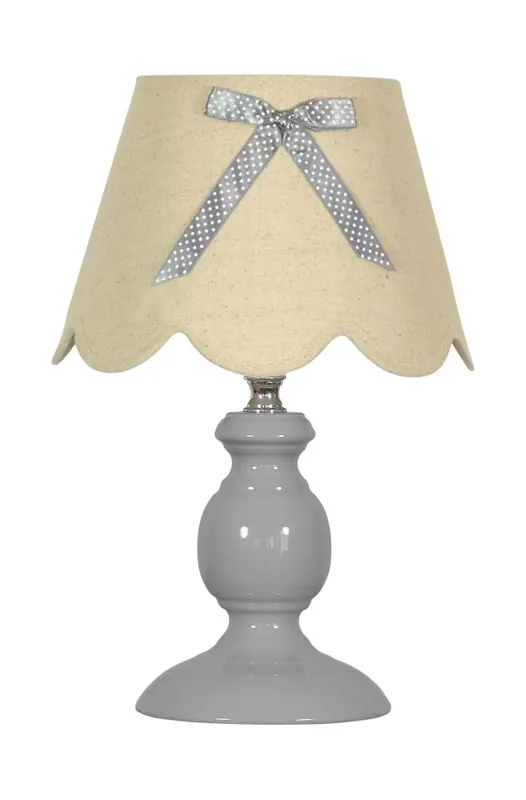 Lampe à poser WHILMA — 1×E14, gris