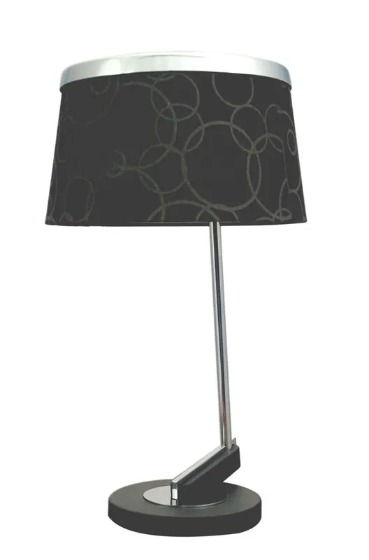 Lampe à poser IMPRESJA — 1×E27, chrome