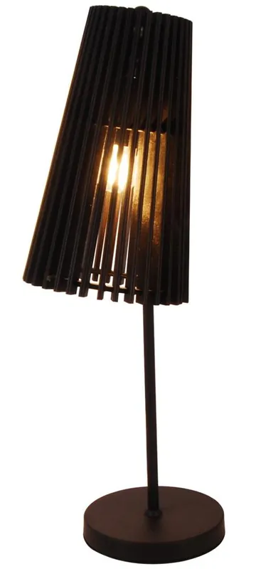 Lampe à poser OSAKA — 1×E27, noir