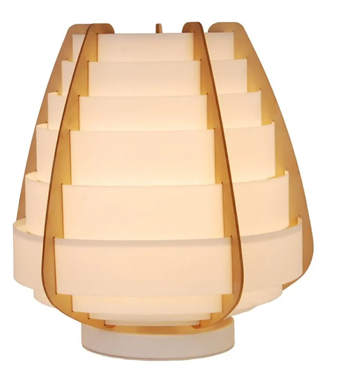 Lampe à poser NAGOJA — 1×E27, beige