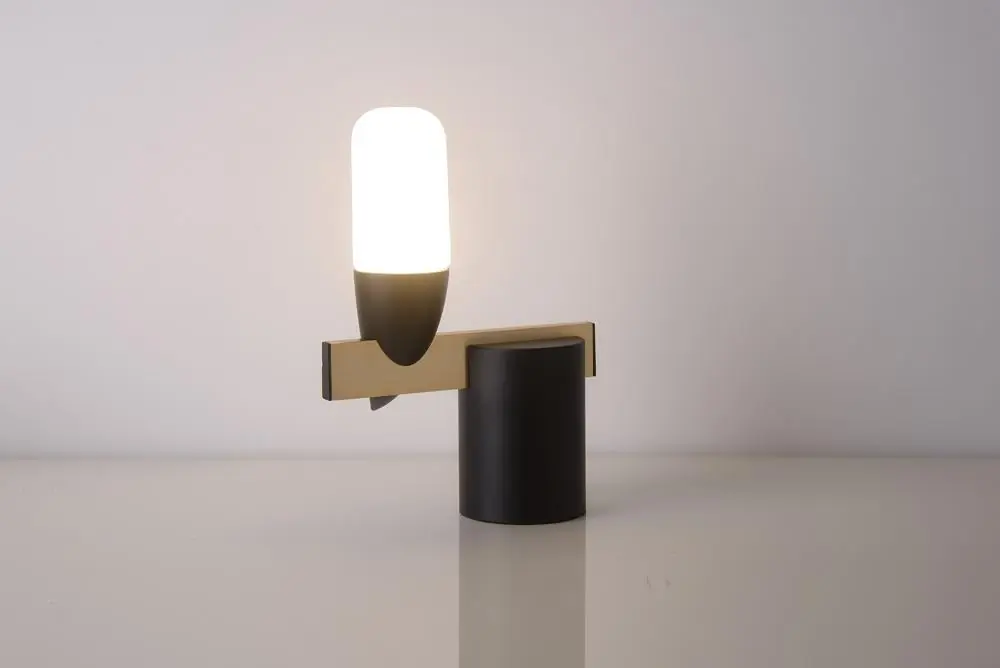 Lampe à poser SAKAI — 1× noir