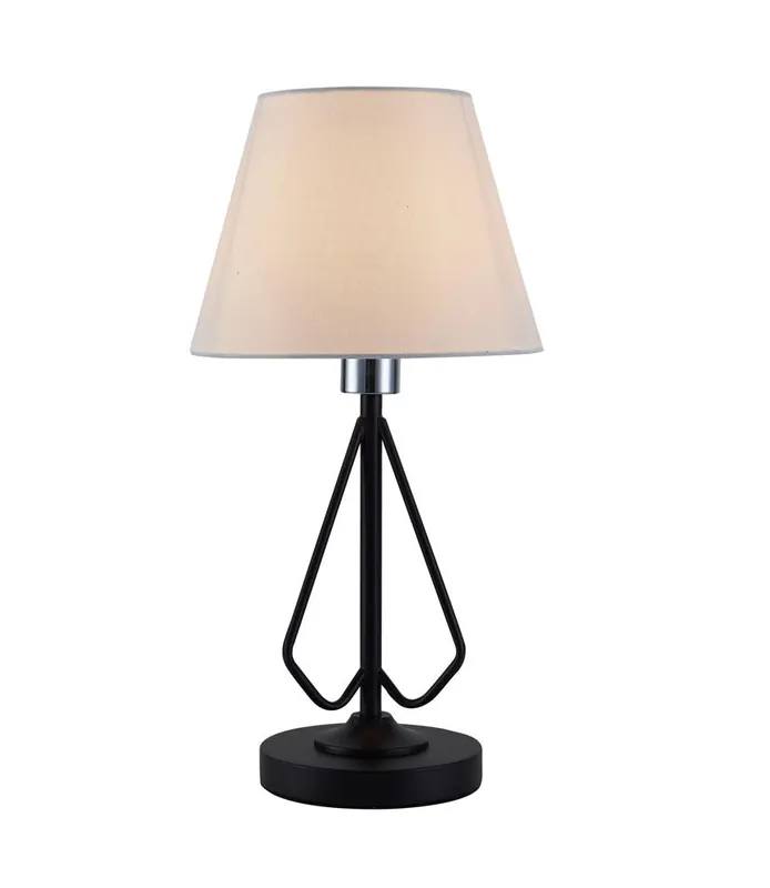 Lampe à poser MORLEY — 1×E14, noir