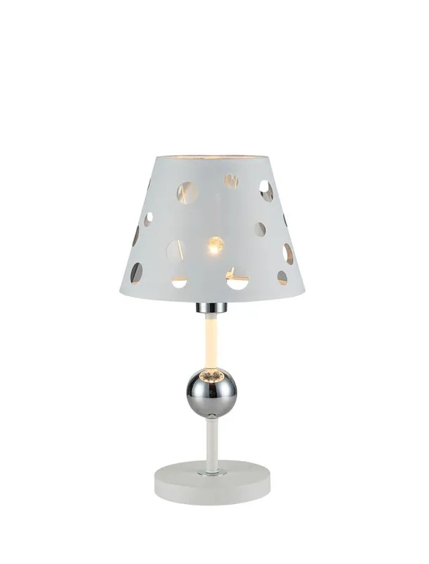Lampe à poser SHADED — 1×E14, blanc