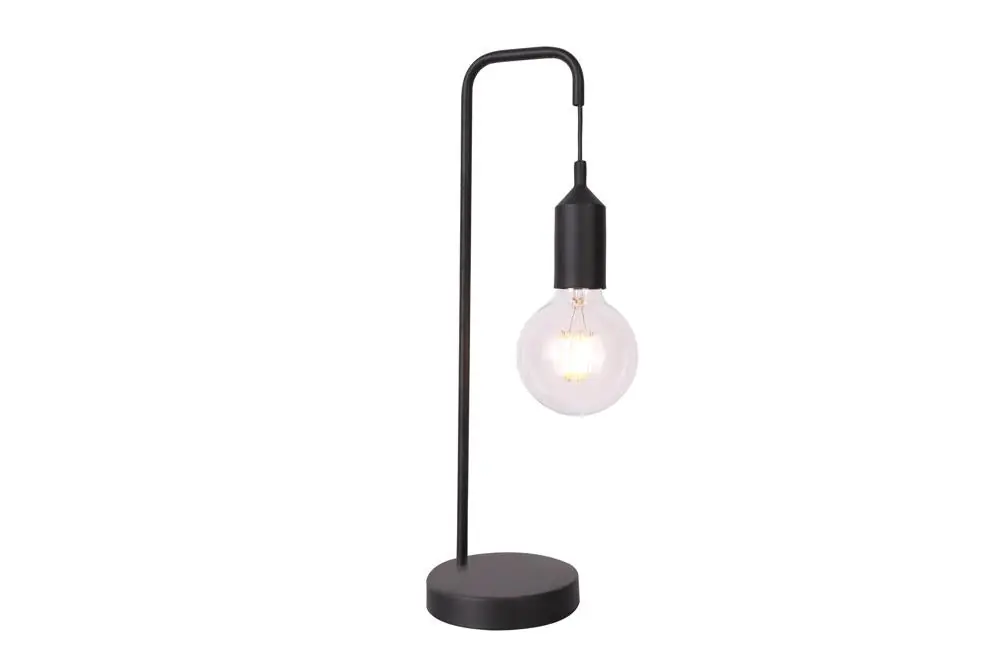 Lampe à poser LAREN — 1×E27, noir