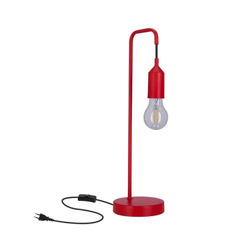 Lampe à poser LAREN — 1×E27, red