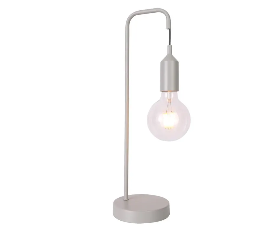 Lampe à poser LAREN — 1×E27, gris