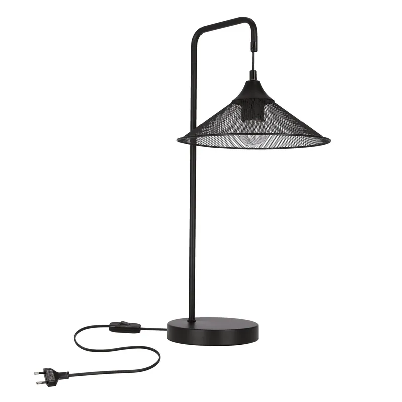 Lampe à poser KIRUNA — 1×E27, noir