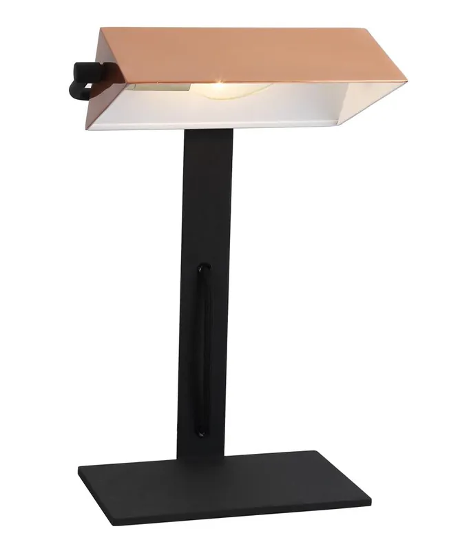 Lampe à poser BANKIER — 1×E14, noir