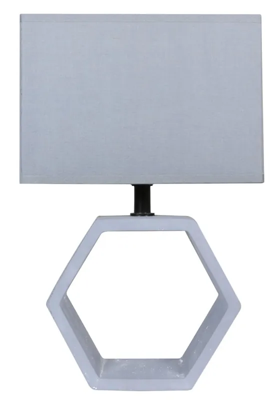 Lampe à poser VIDAL — 1×E27, graphite