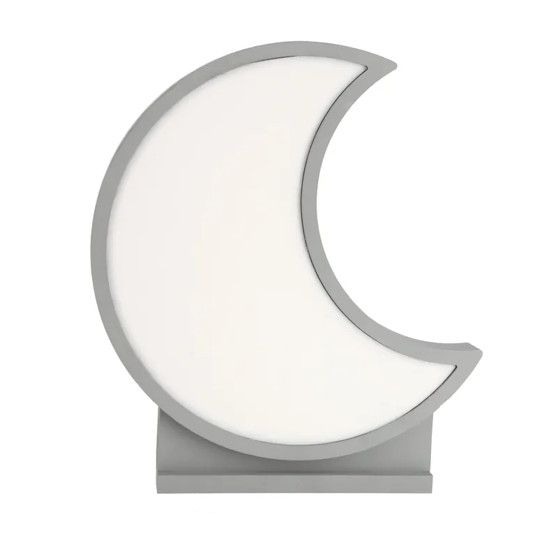 Lampe à poser MOON — 1× gris