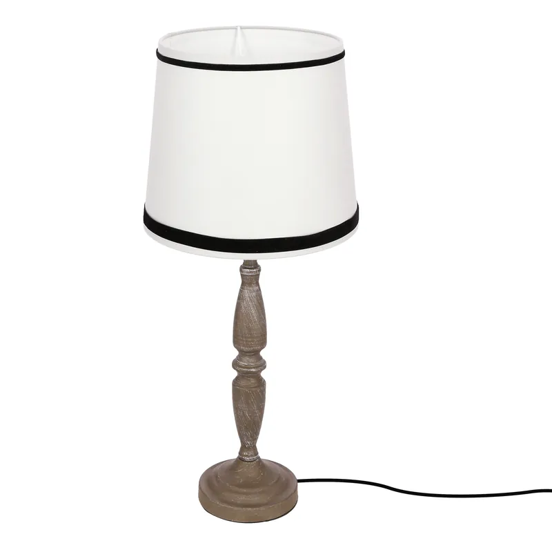 Lampe à poser — 1×E27, gris