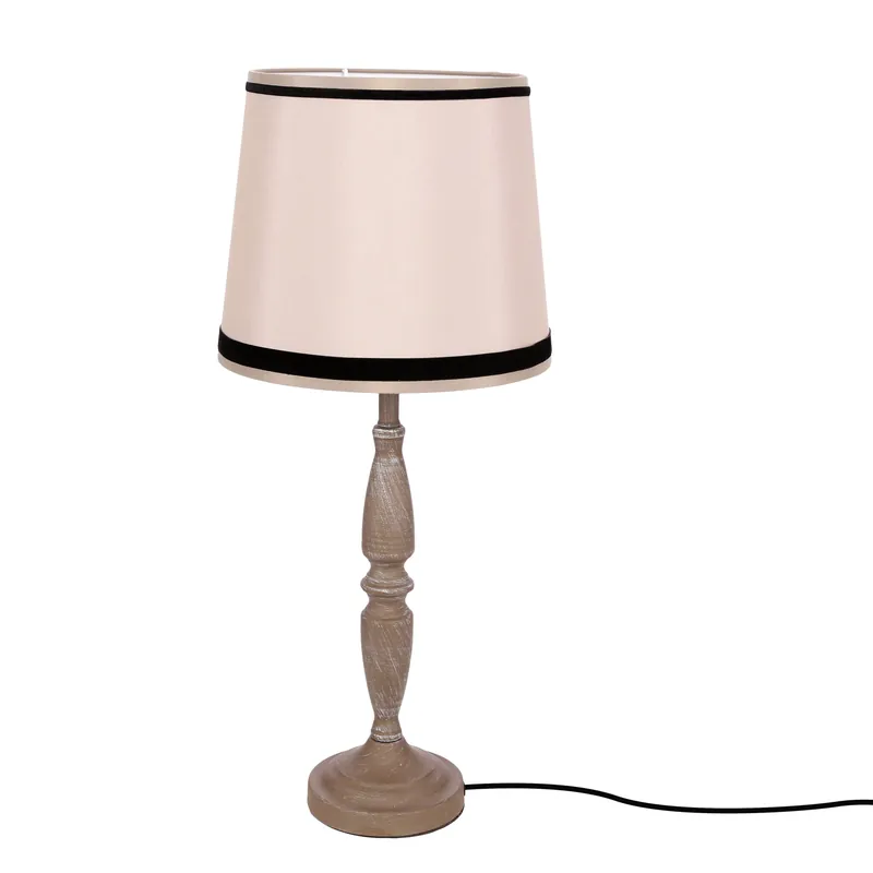 Lampe à poser — 1×E27, gris