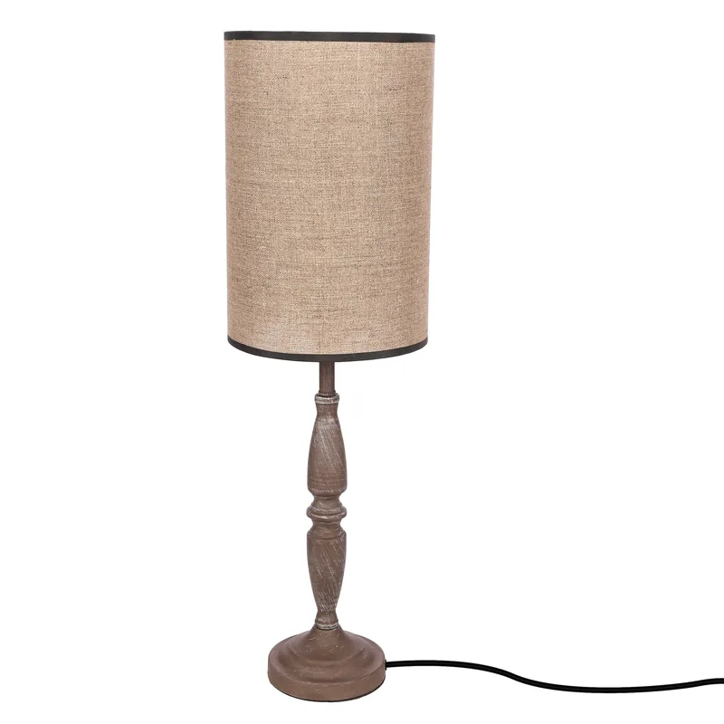 Lampe à poser — 1×E27, gris