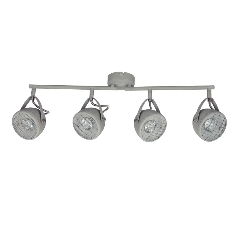 Plafonnier PENT Spot — 4×GU10, gris