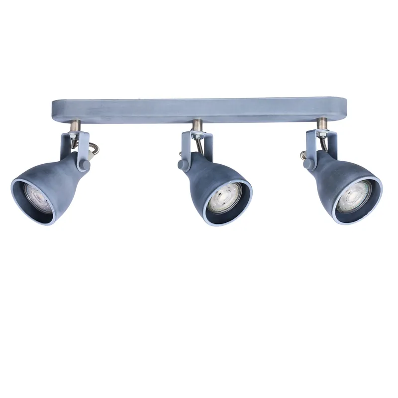 Plafonnier ASH Spot — 3×GU10, mat gris