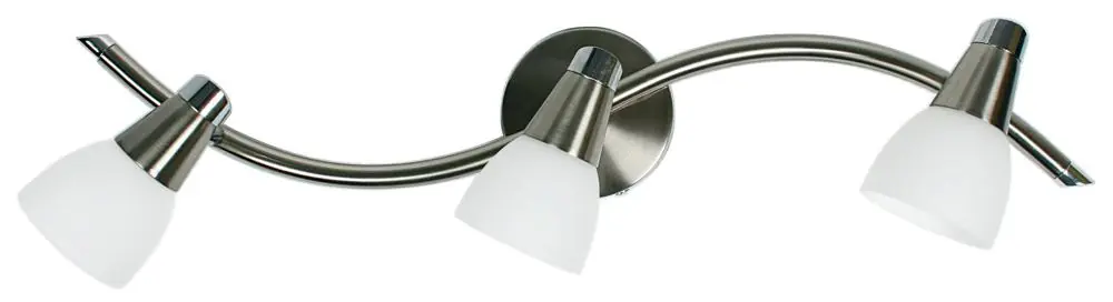 Plafonnier SELIA — 3×G9, satiné
