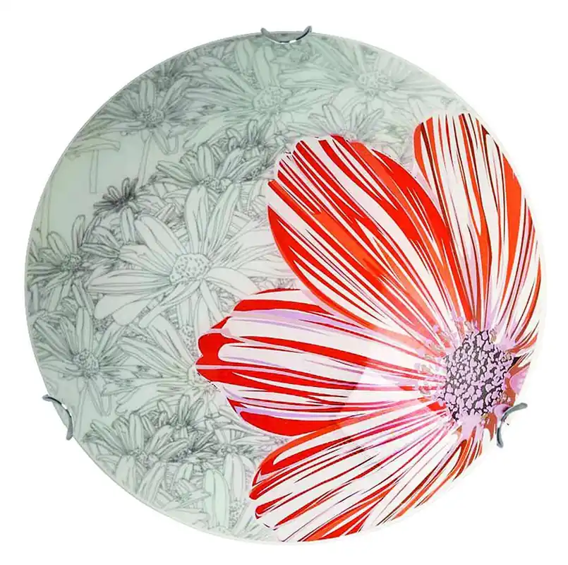 Plafonnier SPRING — 2×E27, red