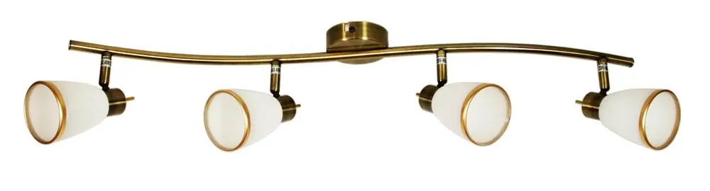 Plafonnier REGENT — 1×G9, antique laiton