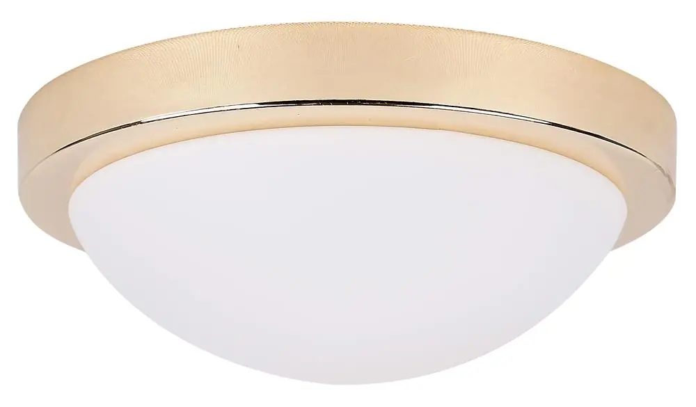 Plafonnier RODA — 1×E27, golden