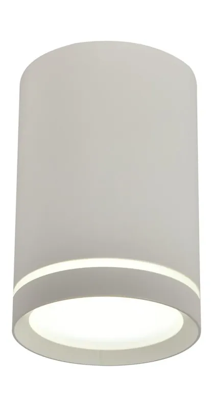 Plafonnier TUBA — 1×GU10, mat blanc