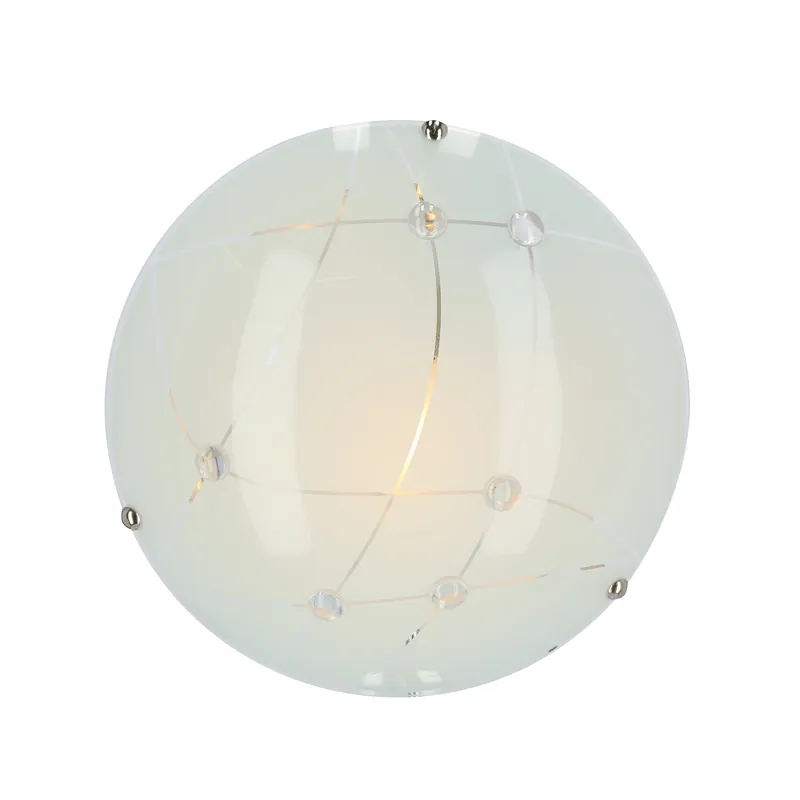 Plafonnier DUCA — 1×E27, transparent
