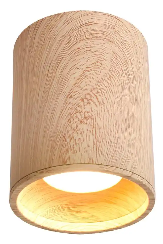 Plafonnier TUBE — 1×GU10, wooden