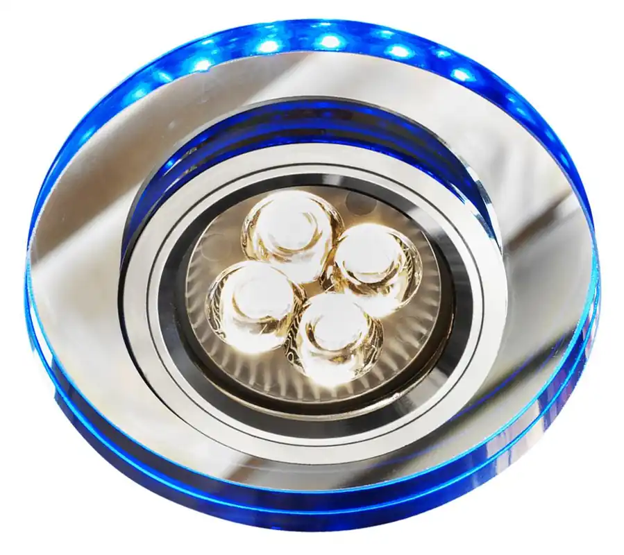 Spot BLUE — 1×GU10, clear