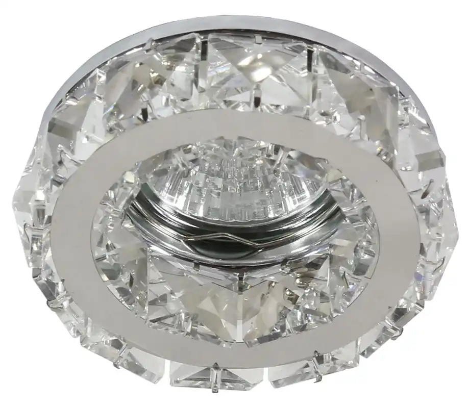 Spot — 1×MR16, chrome, clear glass