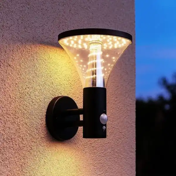 Applique murale solaire BENIDORM Equi. 60W Détecteur de Présence 3 Modes