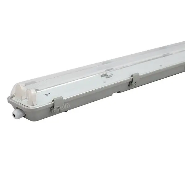 Boitier étanche 1M50 pour 2 x tubes LED connexion latérale