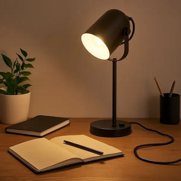 Lampe de bureau vintage E27 avec 1M50 de câble