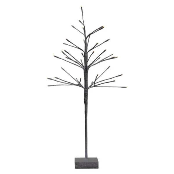 Arbre d'Intérieur lumineux 36 LED 90cm effet Neige