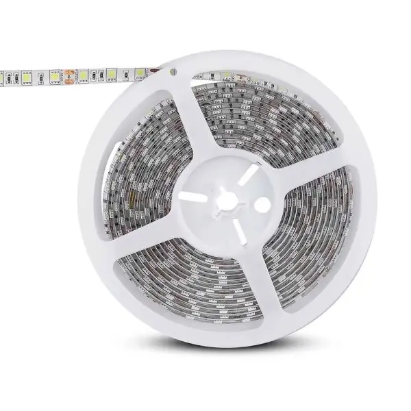 Ruban LED RGB 5 mètres 12V 60 LED/M IP65 V-TAC