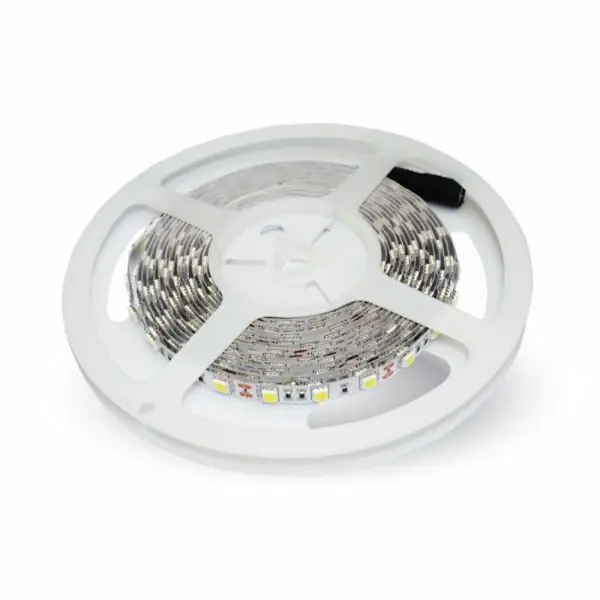 Strip LED 5Mètres SMD5050 - 60LEDs Blanc Naturel IP20