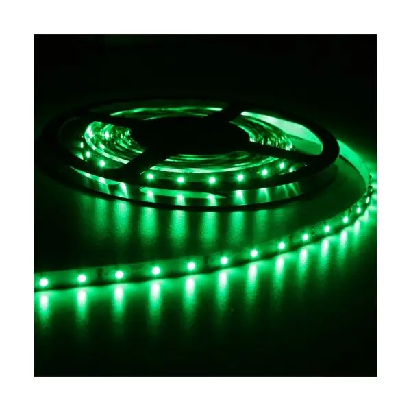 Ruban led 5 Mètres 60L/M 3528 vert IP65