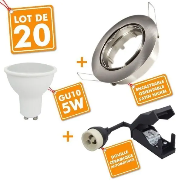 Blanc chaud 2700K